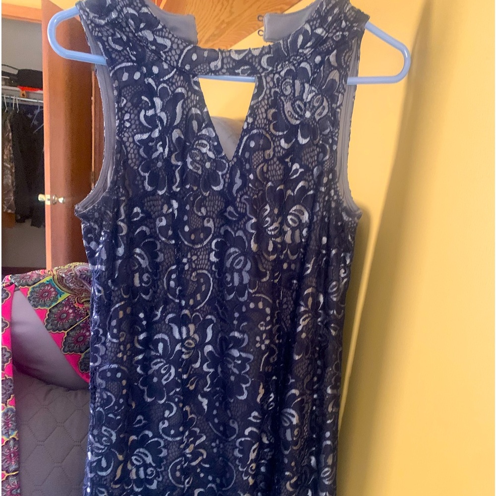 Women’s blue elegant dress